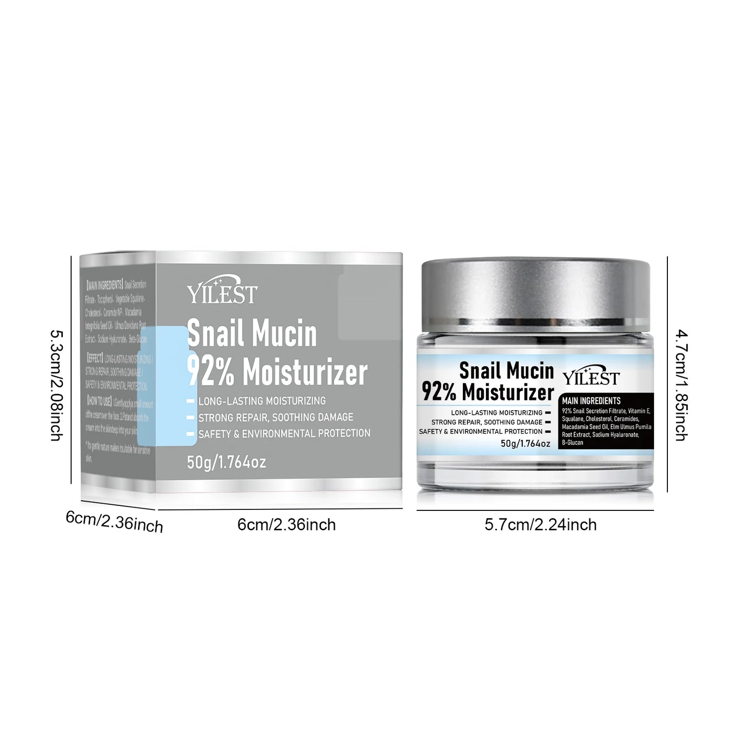 Snail Mucin 92% Moisturizing Advanced Power Essence Fading Lifting Firming Smoothing Nourishin Brightening Strong Repair Care