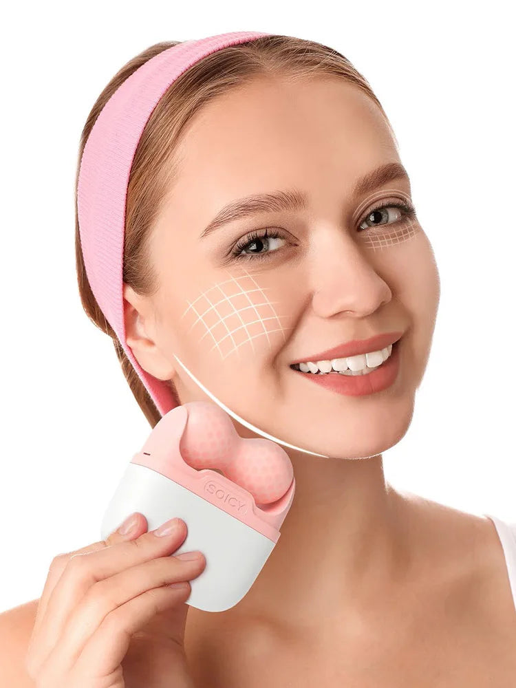 Ice Roller For Face Eyes Reusable Face Roller Cooling Ice Rollers Massager Facial Massager Roller Beauty Skin Lifting Tool