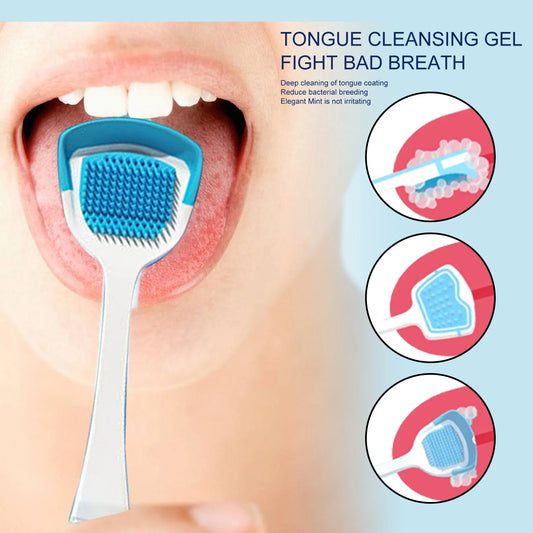Eelhoe 50g Tongue Cleaning Gel With Brush