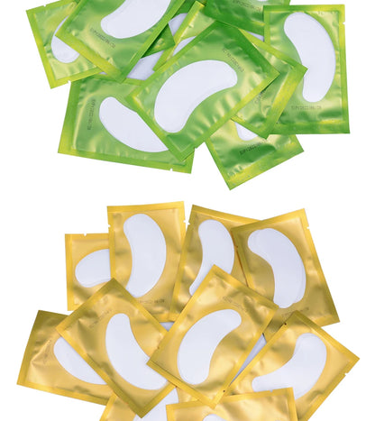 50Pairs Hydrogel Eye Patches Under Eye Pads Eyelash Extension Gel Stickers for Grafting Lashes Beauty Tools