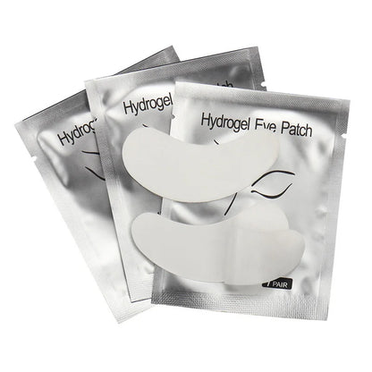 100 Pairs Hydrogel Eye Patch Eyelash Pad Gel Patch Grafting Under Eye Paper Sticker Fox Wraps Eyelash Extension Makeup Tools