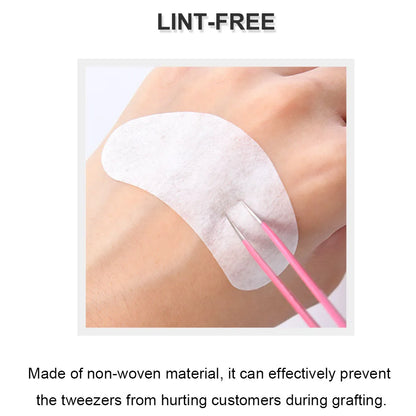 50Pairs Hydrogel Gel Eye Patches Grafting Eyelashes Under Eye Patches For Eyelash Extension Paper Application Makeup Supplies