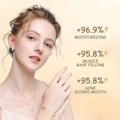 Vitamin C Serum & Vitamin C Cream for Face, Daily Moisturizing Series Hydrate & Plump Skin Care Brightening Serum Even Skin Tone