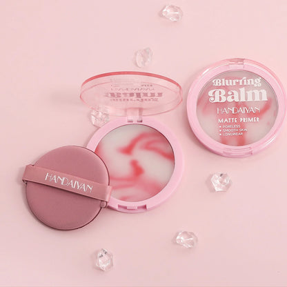 HANDAIYAN Light Mist Water Resistant Oil Control Brightening Complexion Matte Concealer Setting Powder with Powder Puff