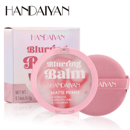 HANDAIYAN Light Mist Water Resistant Oil Control Brightening Complexion Matte Concealer Setting Powder with Powder Puff