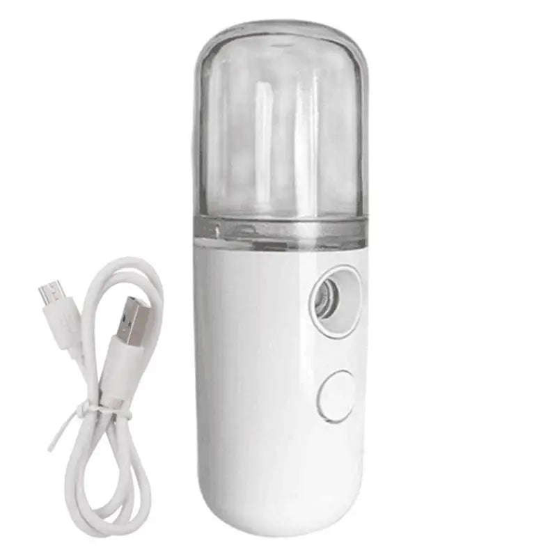 USB Mist Facial Sprayer Humidifier USB Portable 30ml Mini Nano Mist Sprayer Facial Steamer Air Humidifier Face Skin Care Tools