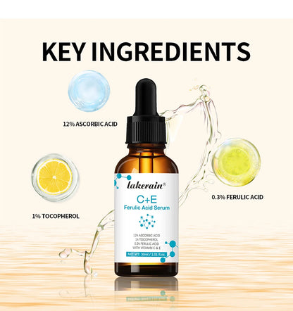 Vitamin C Face Serum Vitamin CE Serum with Ferulic Acid for Women Vitamin E&Ferulic Serum Skin Care, Vitamin C Serum for Face
