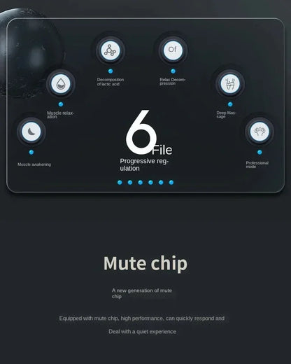 Fascia Gun Muscle Massager Instrument bar Multi-functional electric muscle membrane neck membrane gun relax leg professional