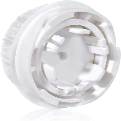 Green Exfoliating Facial Brush Heads for Acne Prone Pack of 4