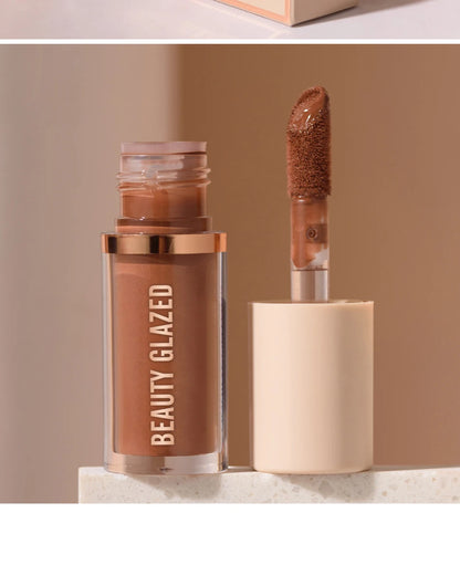 Beauty Glazed Cream Contour with Natural Shadow Effect Long-Lasting Matte Finish Waterproof Foundation Cream for Quick Coverage