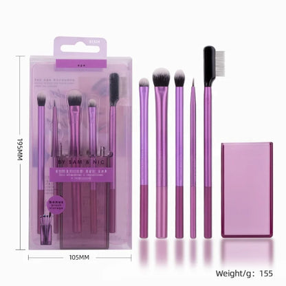 Popular Full Set of Makeup Brush Set Powder Blusher Brush Halo Dye Brush Eye Shadow Brush Beauty Egg