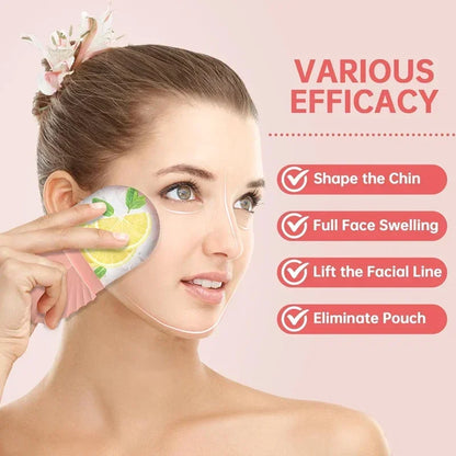 Ice Face Roller Ice Cube Beauty Massage Silicone Ice Mold For Eye Puffiness Ice Facial Roller Shrink Pores Multifunctional mold
