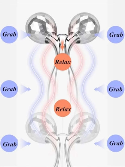 Face Rolling Massager Facial Lift 3D Manual Roller Massager Y Shape 360 Rotating Wrinkle Remover Body Massager Skin Care Tools