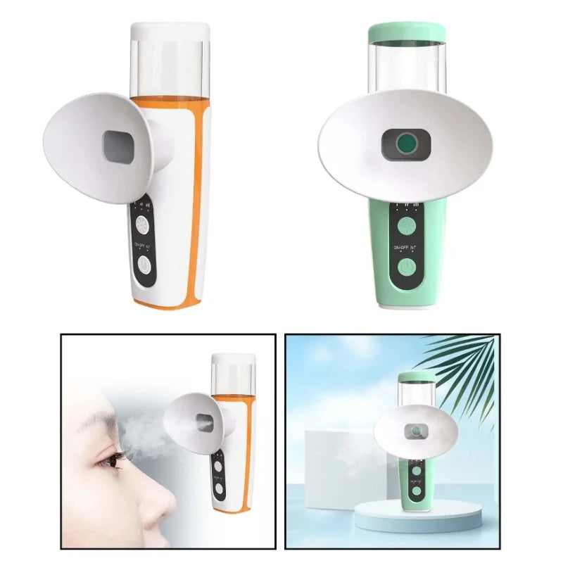 Eyes Mist Sprayer Beauty Device Rechargeable Mini Eye Care Handy Tools Handheld Nano Facial Mister Facial Steamer Face Hydrating