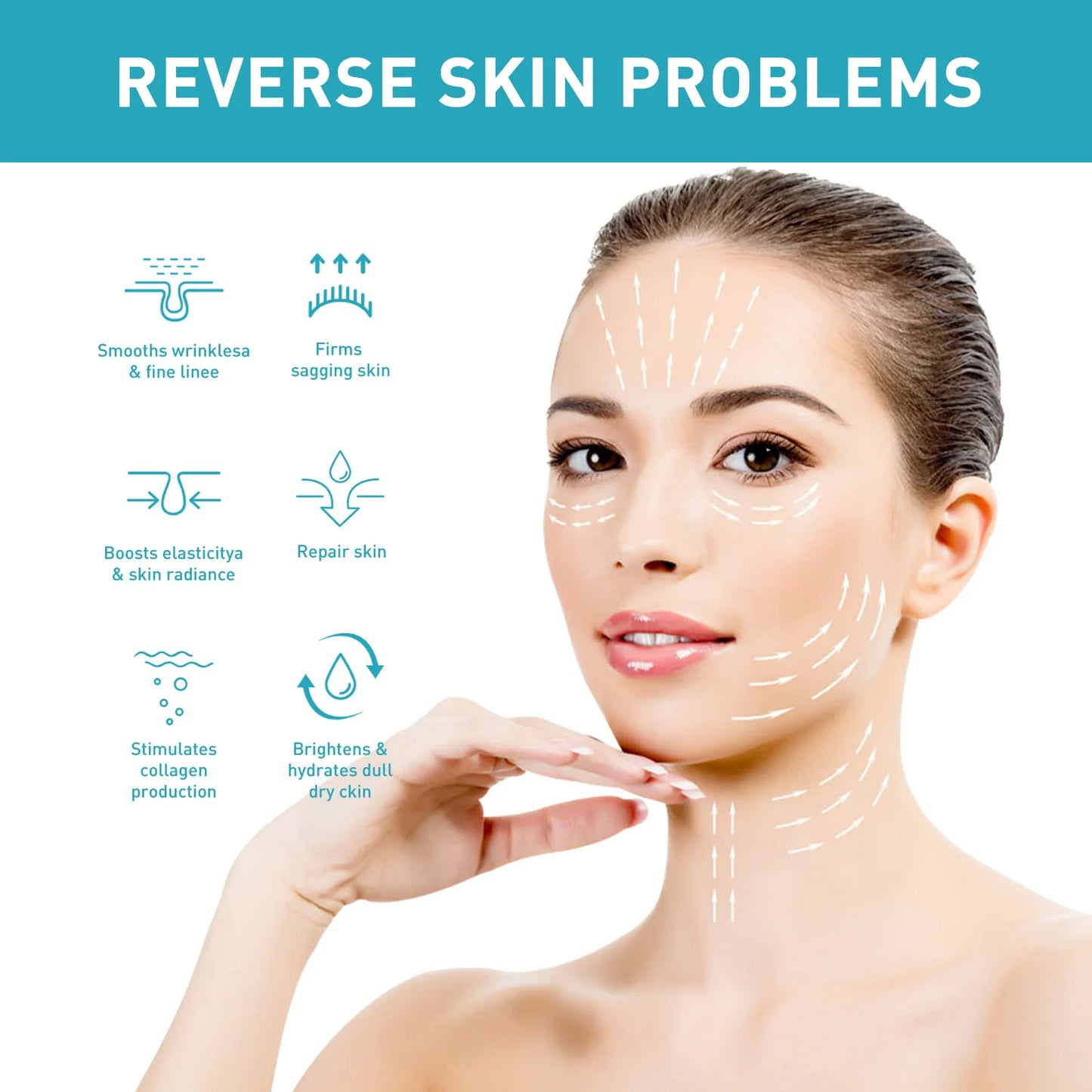 B3 Nicotinamide Serum Facial Anti W-rinkle Lift Firming Fine Lines Lightening Dark Circle Skin Brightening Skincare Products