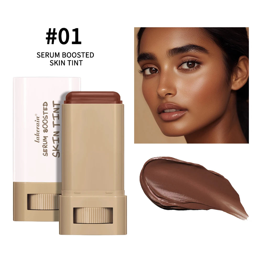 Beauty Balm Serum Boosted Skin Tint Foundation Stick Smooth Plumper Hight Coverage Travel Bronze Foundation Makeup