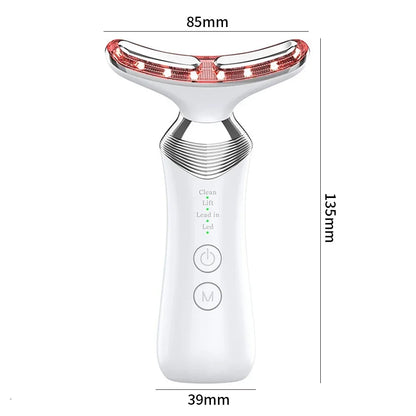 EMS Neck Face Beauty Device Facial Lifting Machine Skin Tighten Reduce Double Chin Anti Wrinkle Remove Lifting SkinCare Massager