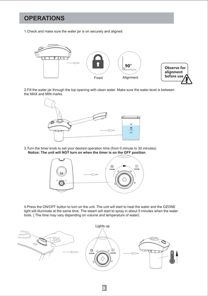 Hot Facial Steamer Warm Mist Humidifier for Face Deep Cleaning Vaporizer Sprayer Ozone Home Spa Salon Skin Care Whitening