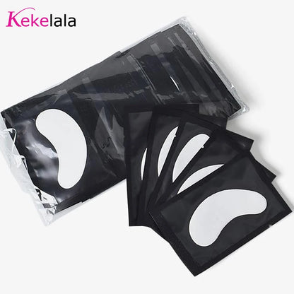 50Pairs Hydrogel Eye Patches Under Eye Pads Eyelash Extension Gel Stickers for Grafting Lashes Beauty Tools