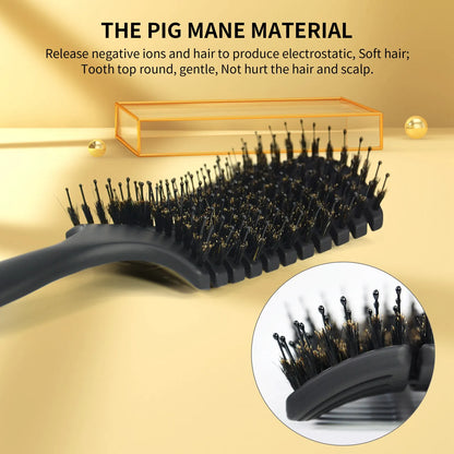 Qipooh Curved Vented Hair Brush