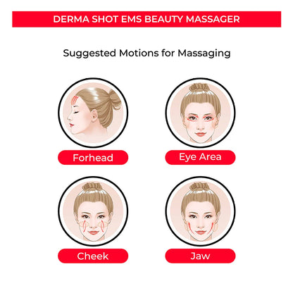 EMS Face Lifting Machine Facial Massager Microcurrent Roller Skin Tightening Rejuvenation Double Chin Removal Beauty Device