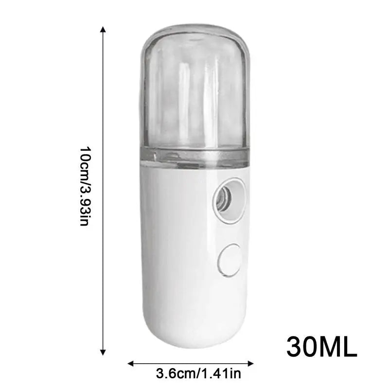 USB Mist Facial Sprayer Humidifier USB Portable 30ml Mini Nano Mist Sprayer Facial Steamer Air Humidifier Face Skin Care Tools