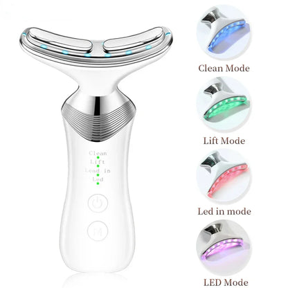 EMS Neck Face Beauty Device Facial Lifting Machine Skin Tighten Reduce Double Chin Anti Wrinkle Remove Lifting SkinCare Massager