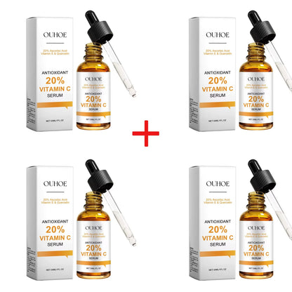 Vitamin C Facial Serum Anti Aging Deep Hydrating Fade Fine Wrinkles Brightening Moisturizing Repair Nourishing Skin Care Essence