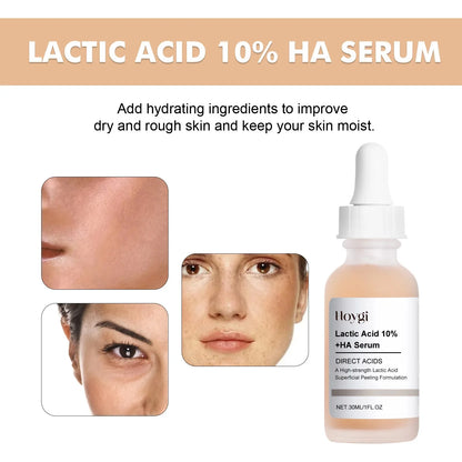 Remove Large Pores Serum Lactic Acid Facial Pore Shrinking Repairing Products Pore Minimizing Firming Smooth Korean Skin Care