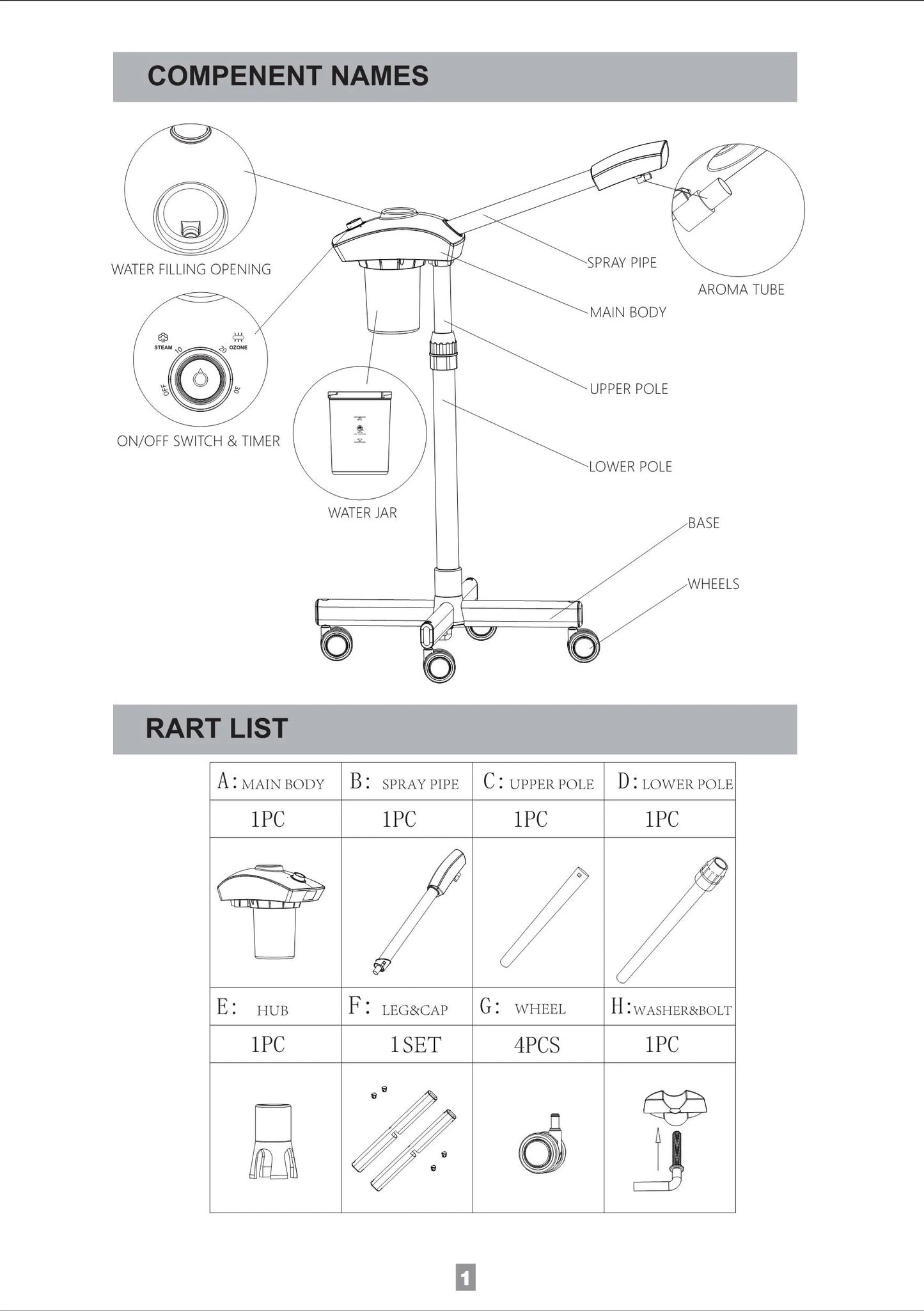 Hot Facial Steamer Warm Mist Humidifier for Face Deep Cleaning Vaporizer Sprayer Ozone Home Spa Salon Skin Care Whitening