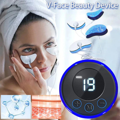 V-Face Massager Facial Lifting Muscle Exercise Instrumen Double Chin Remover Neck Lift Skin Tightening Anti-Wrinkle Body Massage