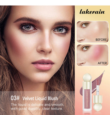 Blush Liquid Blusher Real Makeup Blush Matte Palette Blusher Cosmetics Products Liquid Cream Stick Pink Face raremakeup Beauty