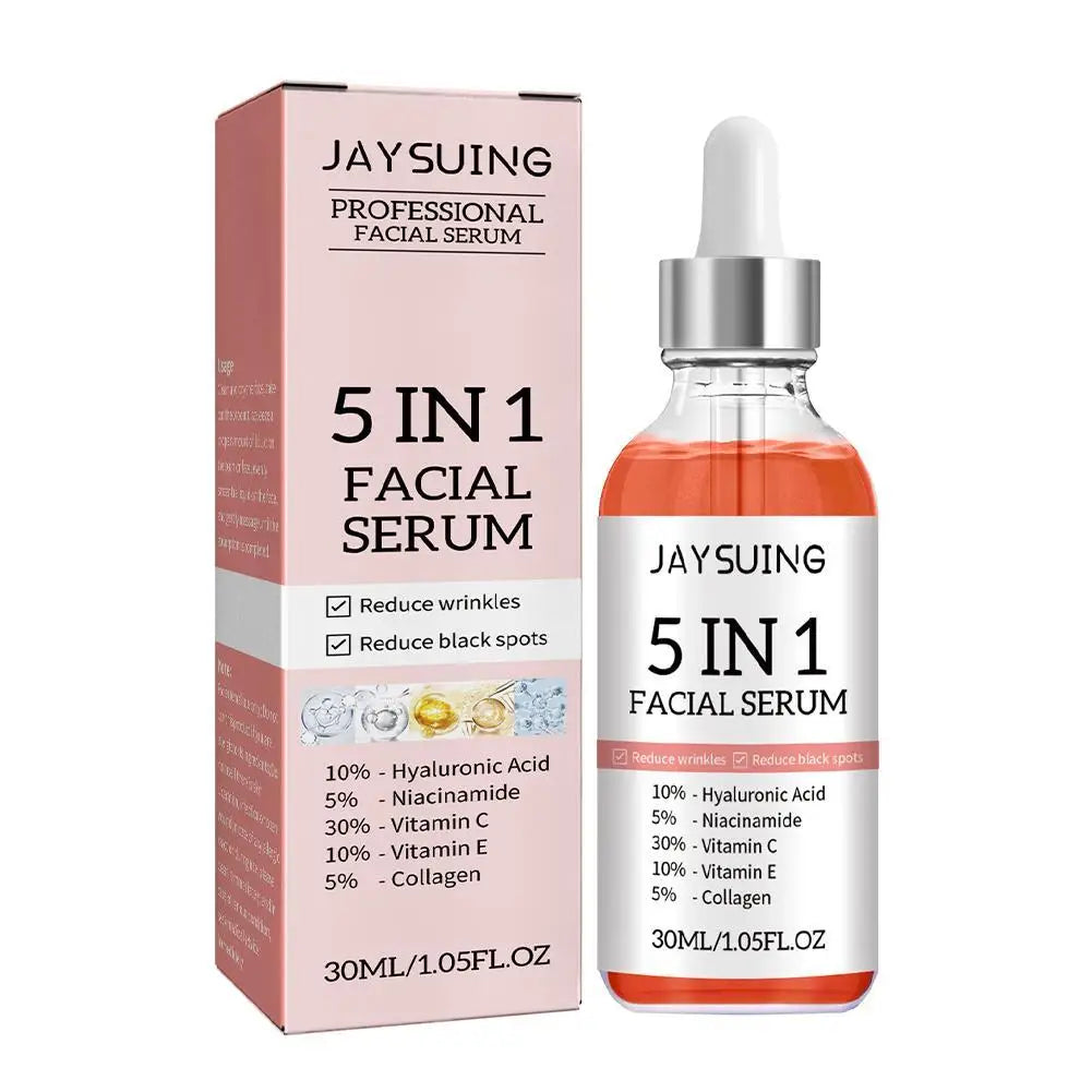 Vitamin C Facial Serum Nourishing Smoothing Brightening Rejuvenating Skin Tone Firming Hydrating Moisturzing SkinCare Product