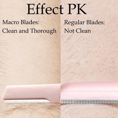 Precision Double-Headed Dermaplaning Tool, Sharp & Safe Dermaplane Razor, Face Razors for Women, Eyebrow Razor, Facial Razor