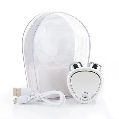 Facial Massage Roller Facial Beauty Device Portable and USB Rechargeable Multifunctional Household Massage Device Facial Massage