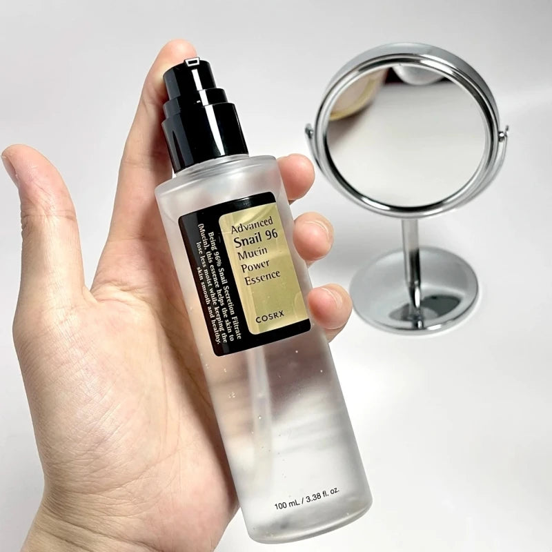 Snail 96 Mucin Power Essence Moisturizing Smoothing Nourishing Korean Facial Fading Fine Lines Repair Brightening Skin Care
