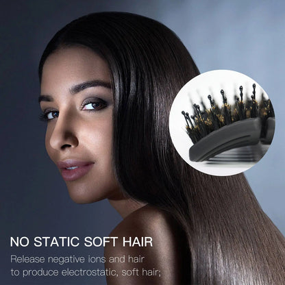 Qipooh Curved Vented Hair Brush