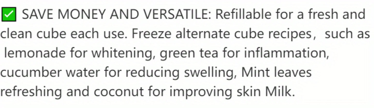 Ice Facial Roller Skin Care Beauty Lifting Contouring Tools Ice Cube Trays Ice Globe Balls Face Massager Skin Care Tool