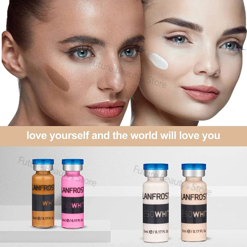 Korea 5ml BB Cream Glow Pigment Starter Kit Facial Niacinamide Foundation Cream Moisturizing Rejuvenation Skin Care