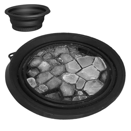 Large Bowl For Face Ice Bath Foldable Ice Bath Bowl Portable Face Dipping Bowl Foldable Silicone Wash Basin Bathroom Accessories