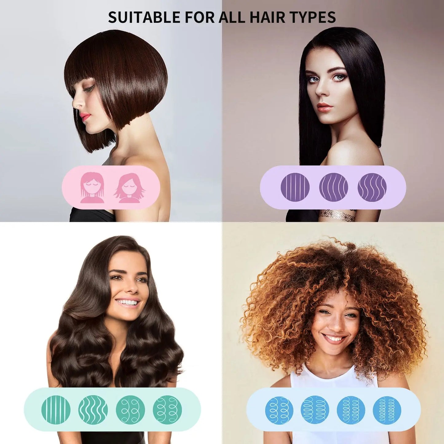 Qipooh Curved Vented Hair Brush