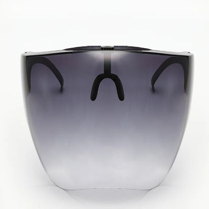 Full Face Sunglasses Mask Women Men Protective Faceshield Glasses Goggles Covered Spherical Lens Anti-Spray Cycling Sunglasses