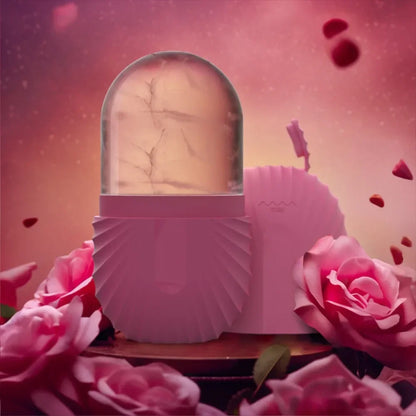 Ice Facial Roller Skin Care Beauty Lifting Contouring Tools Ice Cube Trays Ice Globe Balls Face Massager Skin Care Tool