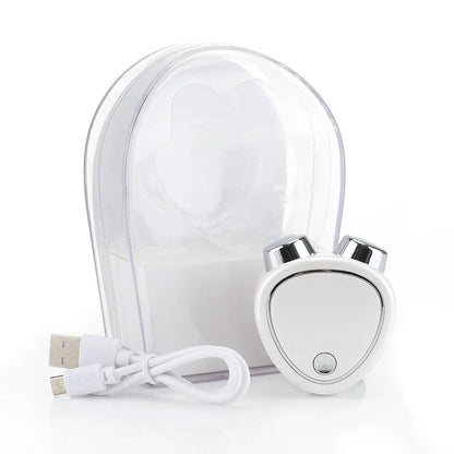 EMS Face Lifting Device Facial Microcurrent Roller Massage Sonic Vibration Skin Tightening Rejuvenation Anti Wrinkle Beauty Care