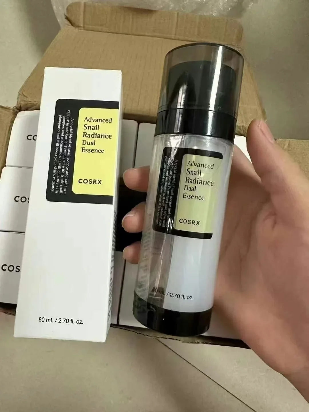 COSRX snail essence serum original solution hydrating moisturizing essence 100ml eye cream facial cleanser face cream
