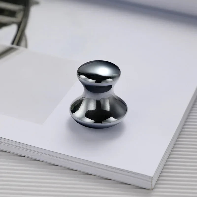 Gua Sha Face Massage Beauty Tool Mushroom Shape Terahertz Energy Stone Guasha Scraping Facial Massager for Spa Body Relaxing