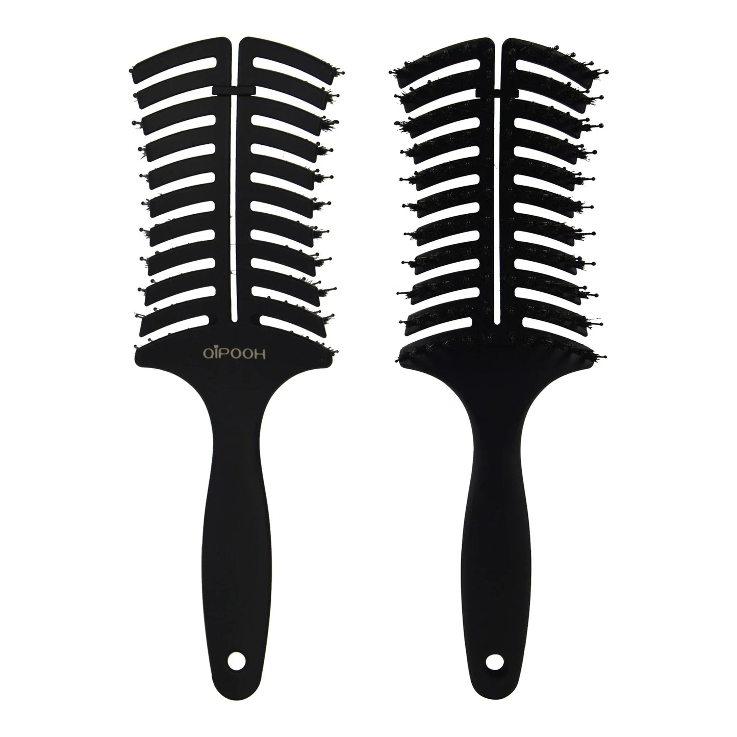 Qipooh Curved Vented Hair Brush