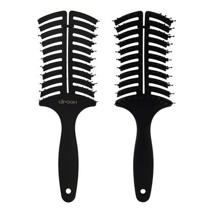 Qipooh Curved Vented Hair Brush