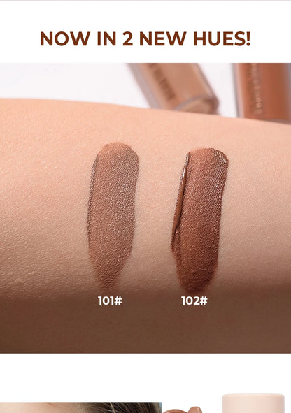 Beauty Glazed Cream Contour with Natural Shadow Effect Long-Lasting Matte Finish Waterproof Foundation Cream for Quick Coverage