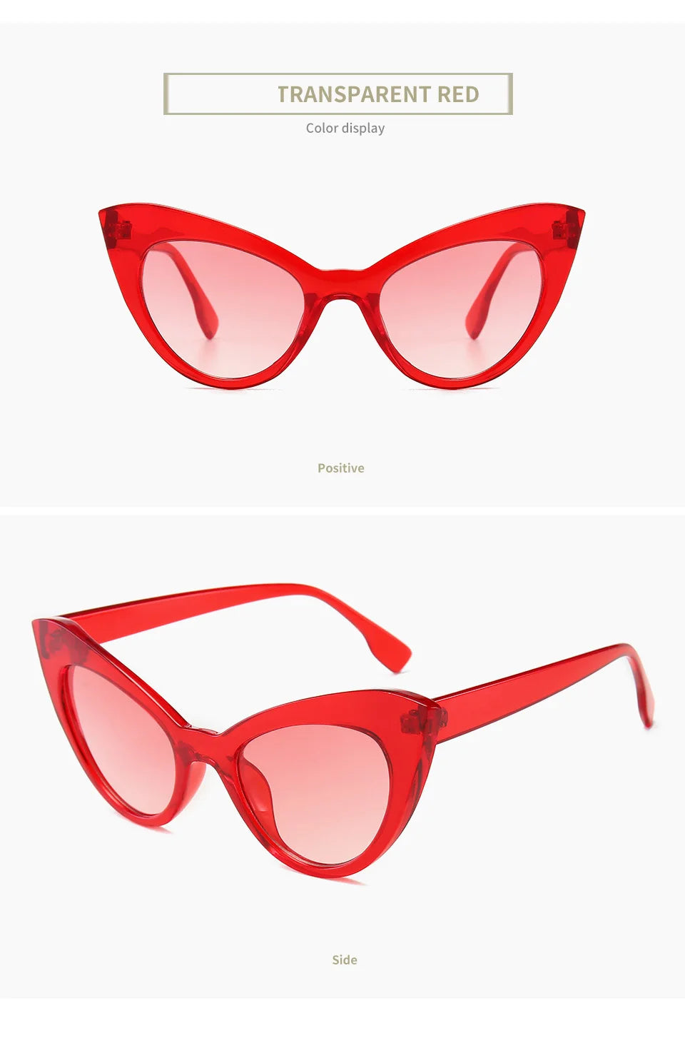 Summer Cat Eyes Sunglasses Small Frame Okulary UV400 Shades Polarized Vintage Eyewear Outfit Beach Sun Protection Sun Glasses